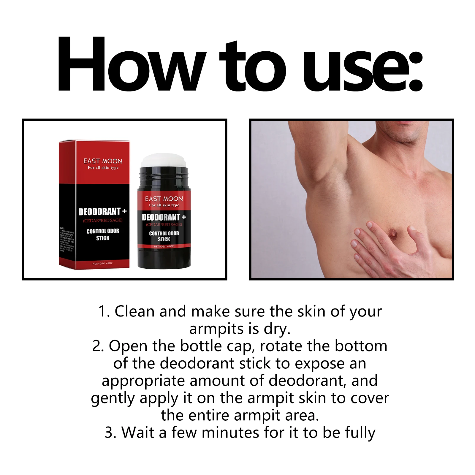 Armpit Odor Remover Stick Anti Sweat Remove Bad Smell Deodorant Lasting Refreshing Moisturizing Soft Skin Care Sweatproof Cream