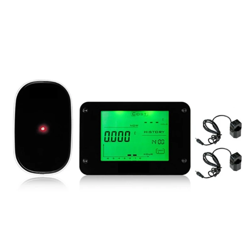 

Wireless Electricity Monitor To Track Energy Usage In Real Time For Single Or Three Phase Power Meter Durable Easy Install