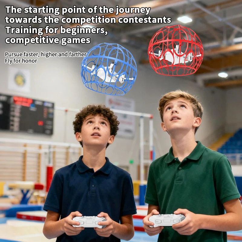 Drone da calcio per educazione e formazione, forniture per competizioni scientifiche ed educative, quadricottero telecomandato, regali giocattolo - immagine 2