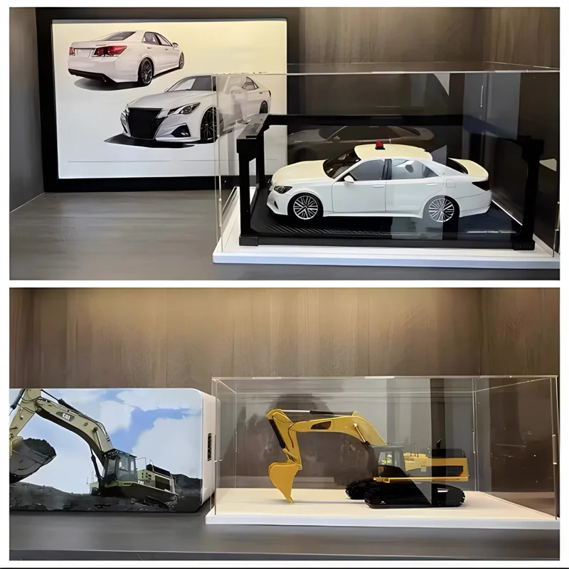 Acrylic Dustproof Transparent Display Case Box Protect Model Toy Collectibles Storage Showcase Cabinet Action Figures Organizer acrylic display case acrylic display box