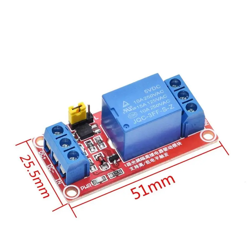 1 2 4 6 8 Channel Relay Module Board Shield with Optocouple High and Low Level Trigger for arduino Raspberry pi DC 5V 12V 24V image 6