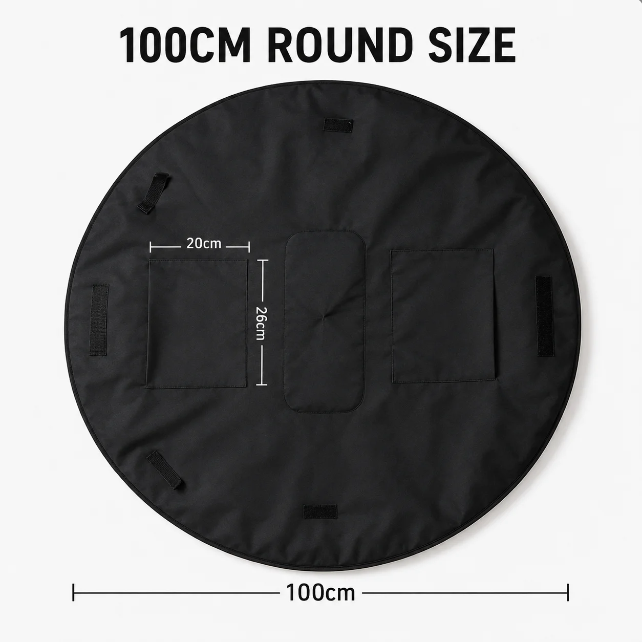 Spacious Foldable Travel Organizer Bag - Durable, Lightweight & Waterproof with Picnic Mat