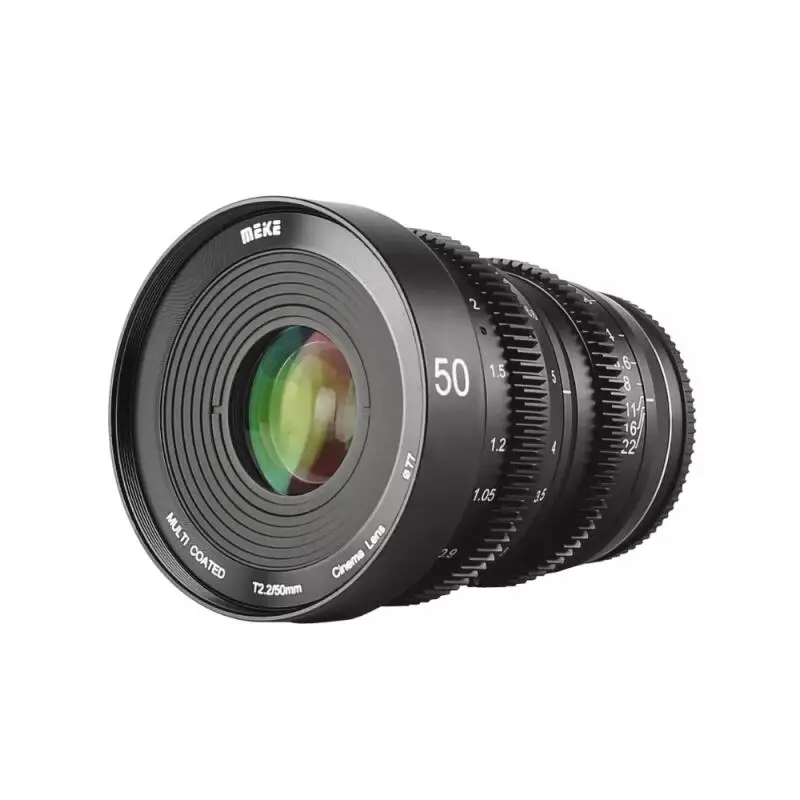 MEIKE 12/16/25/35/50/65/85mm T2.2 Cinema Lens Series Large Aperture Manual Focus