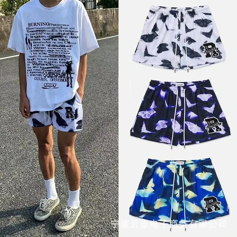 NEW Training Basketball shorts men summer sports fitness short pants mesh beach pants quick drying Quarter above the knee shorts 2