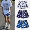 NEW Training Basketball shorts men summer sports fitness short pants mesh beach pants quick drying Quarter above the knee shorts 2