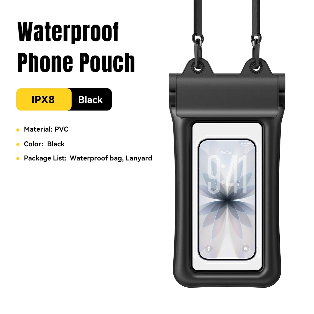 Essager Floating Waterproof Phone Case with Strap