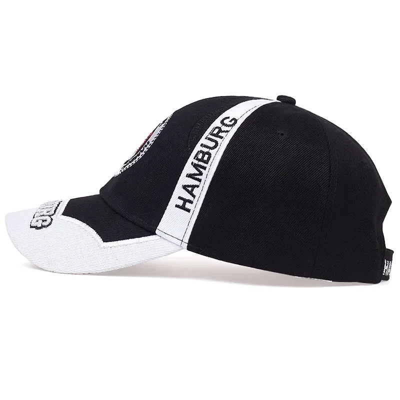 New Fashion Brand Hat Hamburg Germany German Casual Baseball Cap Men Women Embroidered Adjustable Hip Hop Caps Dad Hats Gift