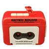1 PC 2024 Retro Tape Recorder Can Record Audio Mini Recording With Music Funny Music Box Pendant Ornament Keychain Toys Kids Toy 1