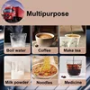 800ml Smart Car Kettle 12V/24V Universal Temperature Adjust Electric Kettle Travel/RV Insulated Kettle With Cigarette Lighter 2