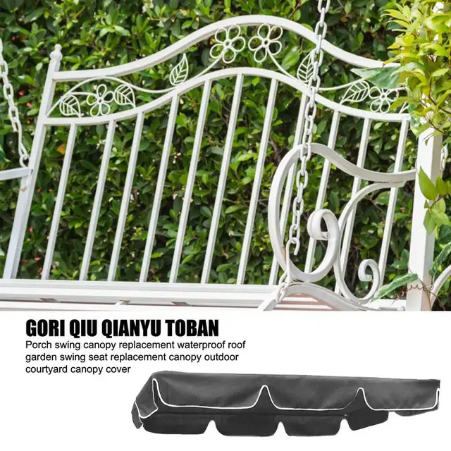 Terasz Lengő Lombkorona Fedél Hinta Csere Felső Burkolat Lengőpárna Swing Teraszhoz Kültéri Vízálló Burkolatok Naphely - Image 6