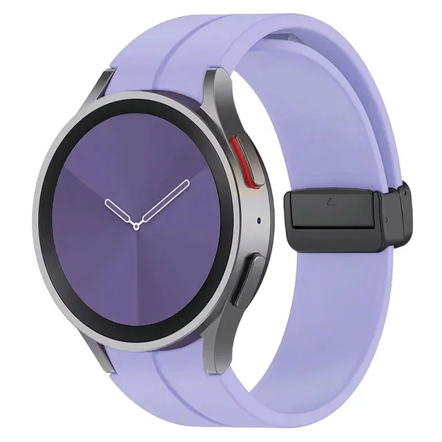Premium Silicone Magnetic Buckle Watch Strap