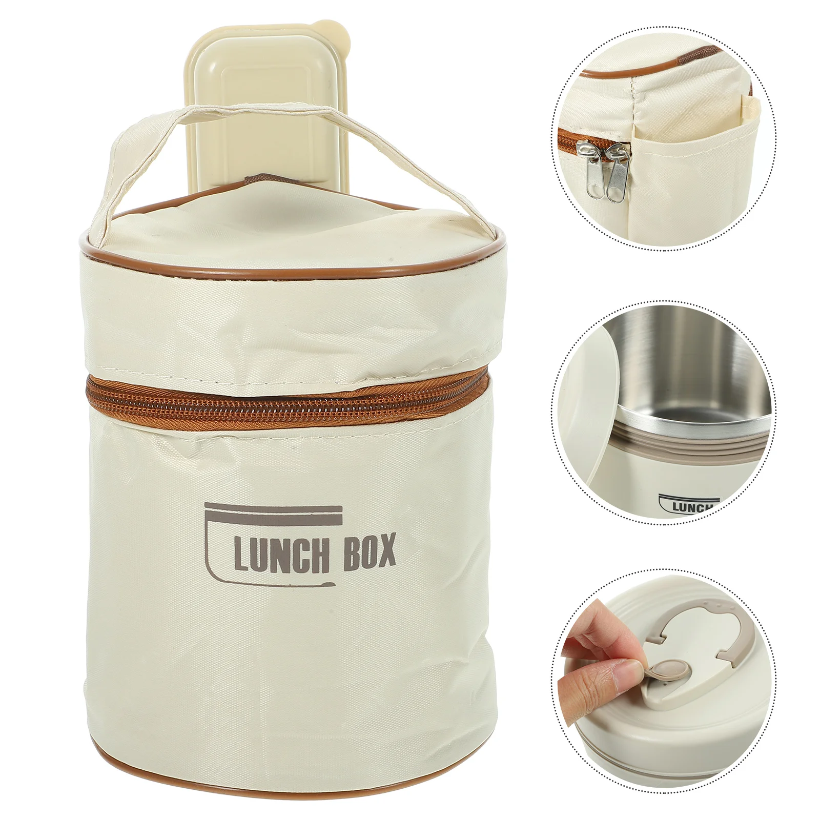 

Lunch Box Ramen Bowl Rice Bowls Micro-wave Oven Portable Soup Cute Insulation Pp Anti-scald Insulated Student Instant