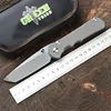 Green thorn folding Inkosi T head VG10 blade TC4 titanium handle camping outdoor portable fruit hunting home EDC tool 1