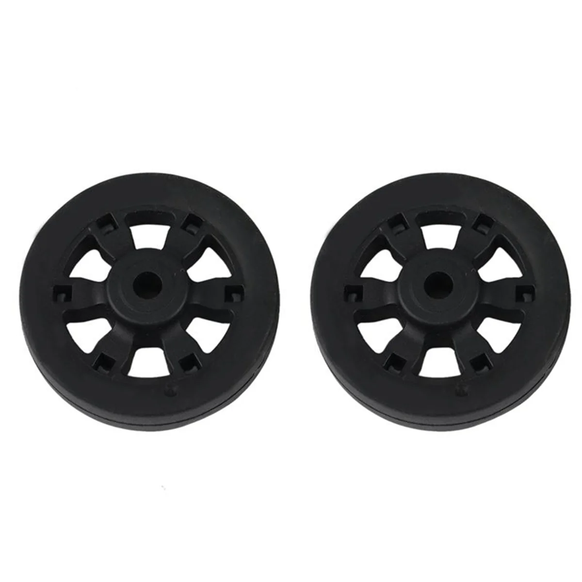 

8X Luggage Accessories Wheels Aircraft Suitcase Pulley Rollers Mute Wheel Wear-Resistant Parts Repair 55X12Mm