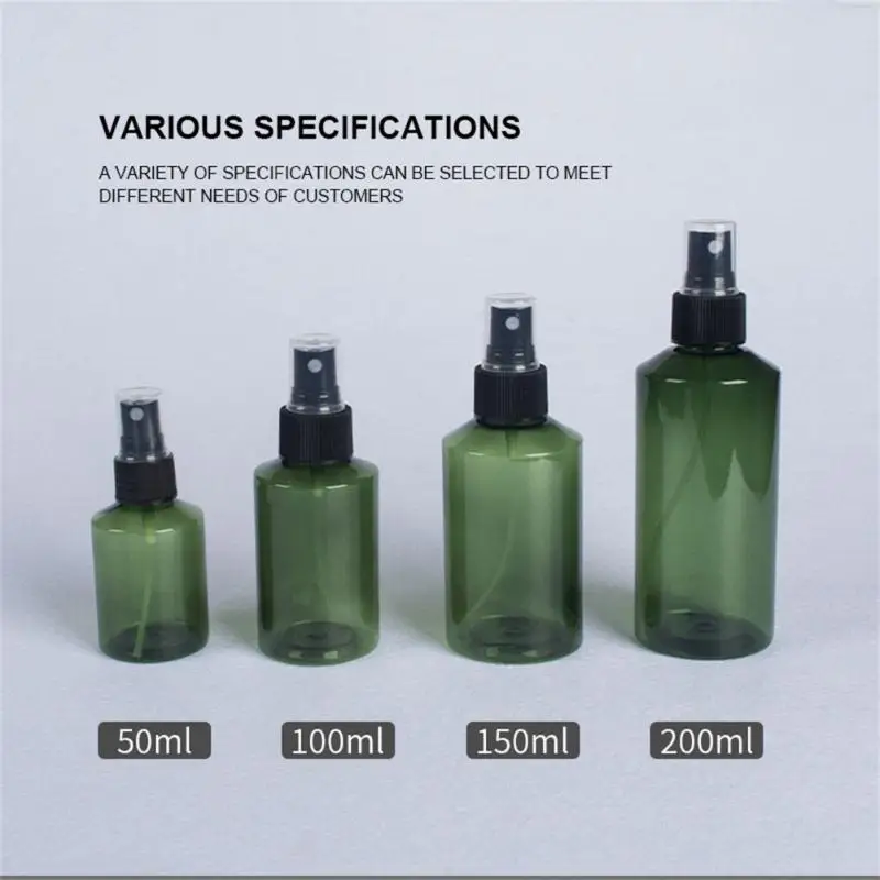 

Round Spray Bottles Empty Refillable Storage Container for Perfume Mist Spray Liquid Sprayer Garden Water Bottle