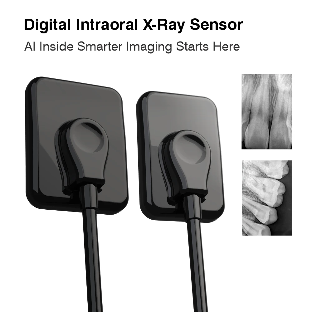 Capteur dentaire dinimagem capteur de rayons X de transmissão rapide sistema intra-oral numérique intra-oral com logiciel 3m cabo imagem clar