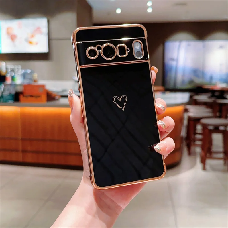 Wristband Phone Case For Pixel 7a 8 Pro Shockproof Soft Cover_voghion.com