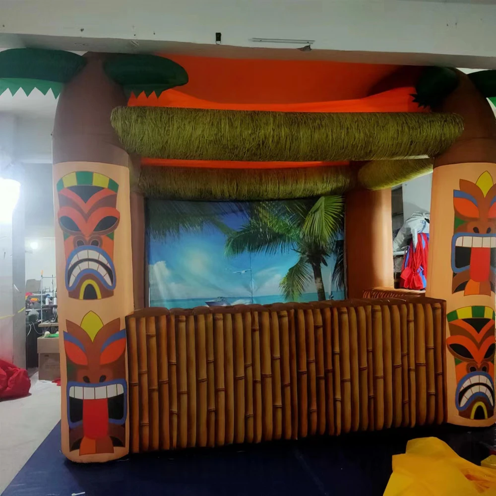 Inflatable tiki bar 3