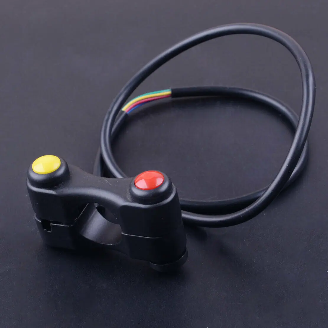 

3 Push Motorcycle button switch 0.87inch 12V 7/8" ATV Aluminum Alloy For Motorcycle Motorbike ATV Handlebar Metal