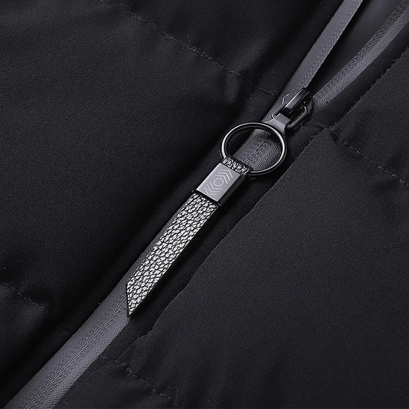 Padded Jacket Men Parkas Winter Thick Jacket Coat Fashion Casual Solid Color Parkas Male Stand Collar Jackets Outerwear