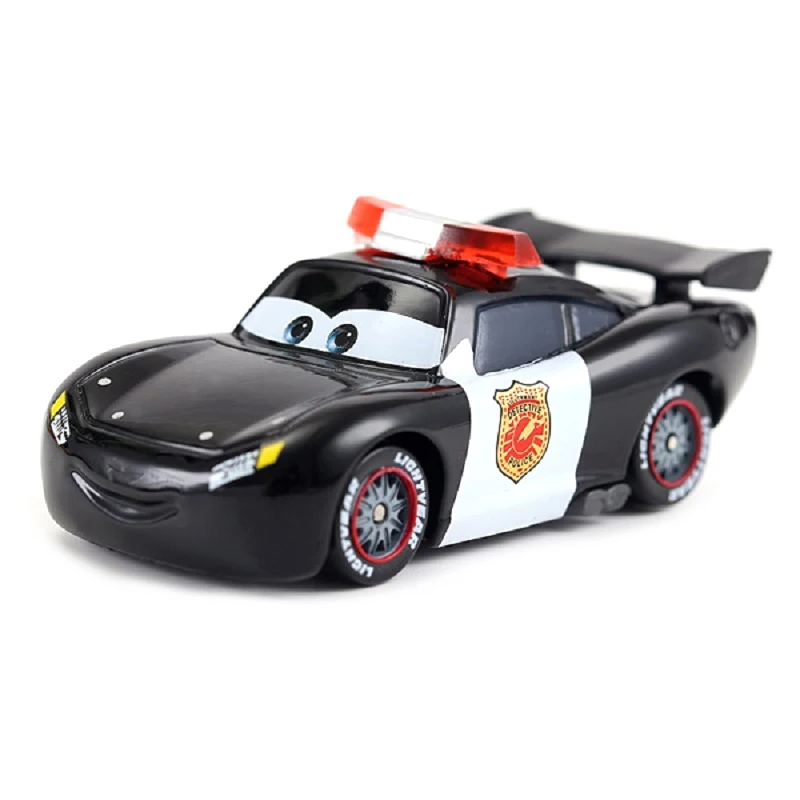 Cars 2 Disney Pixar Car 3 Lightning McQueen Mater Chick Hicks Dinoco King plane Sally Luigi Metal Alloy Model Toy Children Gift - Bilde 5