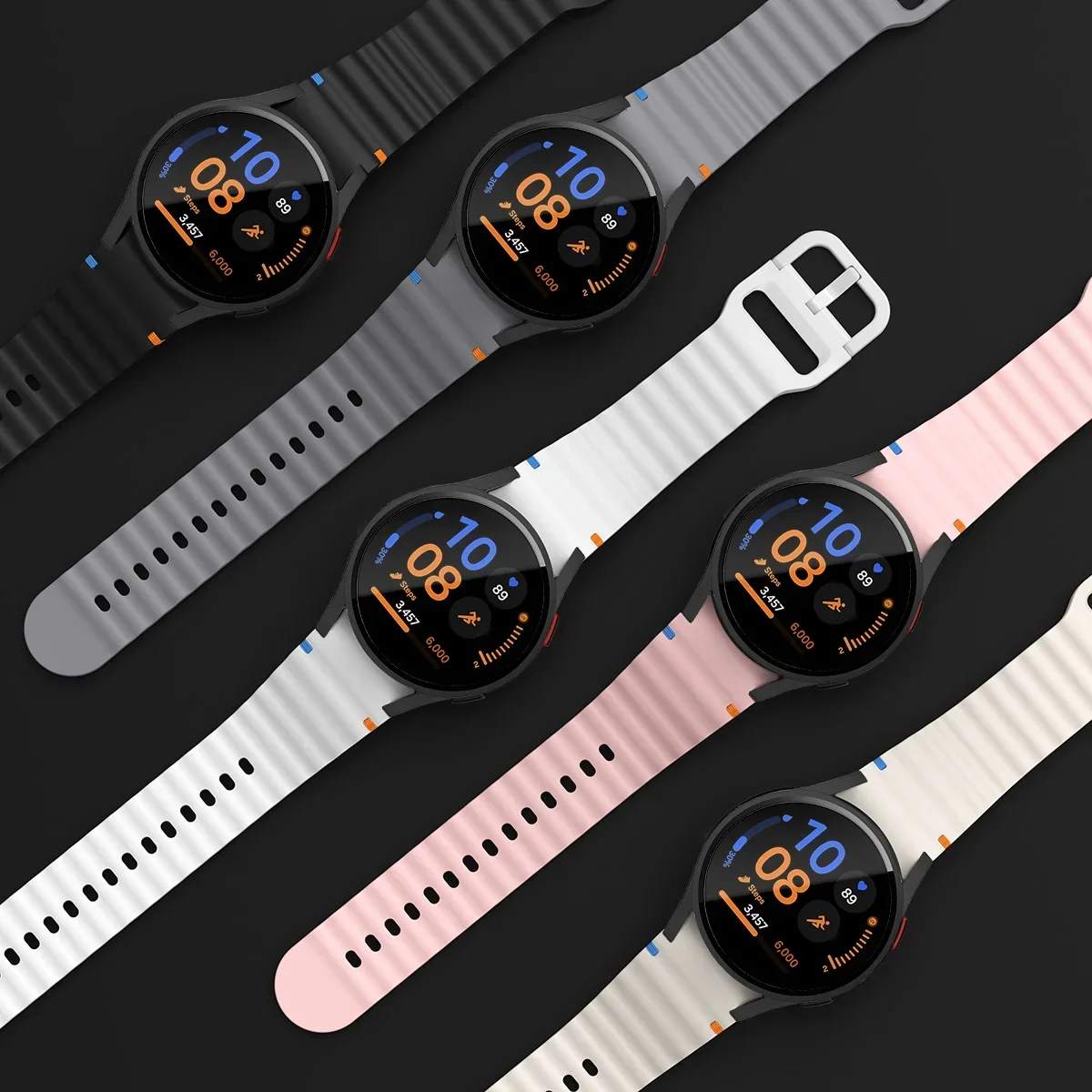 Silicone Band with Protective Cover