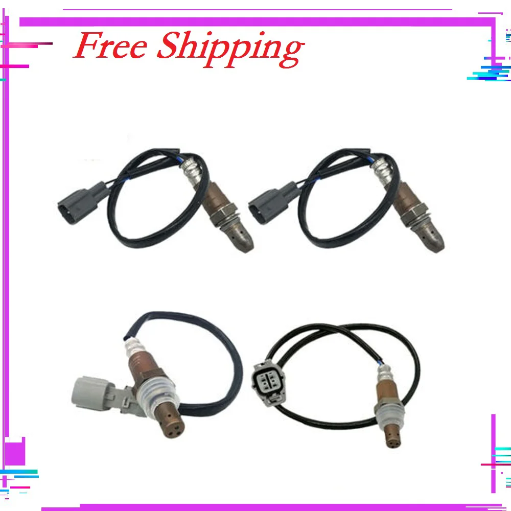 4pcs Oxygen Sensors Upstream& Downstream For LEXUS RX350 3.5 V6 TOYOTA
