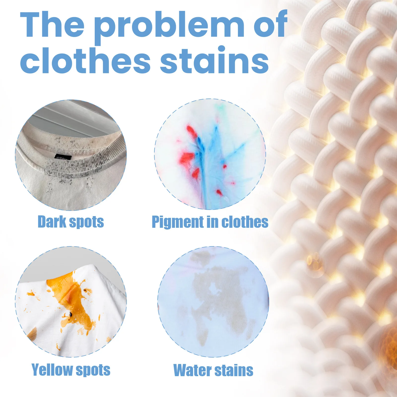 Cloth Stain Cleaner Laundry Dry Washing Coffee Stain Remover Jacket Yellow Spot Clothes Oil Cleaner Cloth Cleaning Agent