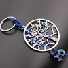 Turkish Blue for Evil Eye Beads Pendant Wall Hanging Decor Lucky Keychain Garden Home for Protection Car Blessing 1