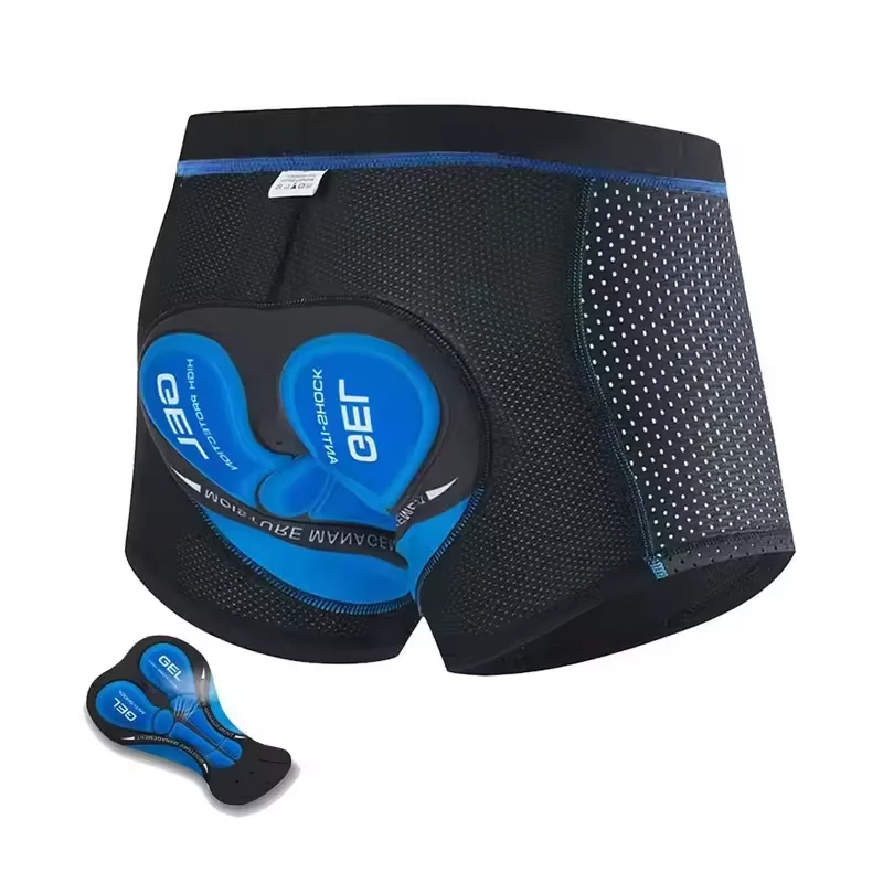 2025 Newest Breathable Outdoors Cycling Shorts Gel Pad Shockproof Mesh MTB Bike Shorts Road Bicycle Underwear Man Women Shorts