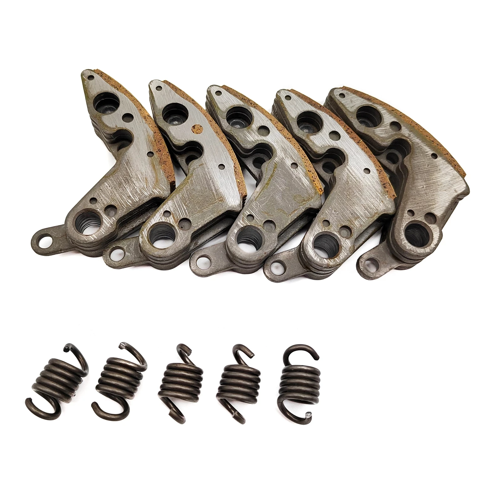 1SET/5PCS Drive Clutch Carrier Pads With Spring Fit For  CF500 500CC CF625 ATV UTV Go Kart Quad Bike Parts 0180-054200