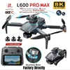 Original L600 PRO MAX GPS Drone Professional 3-Axis PTZ HD Dual Camera Obstacle Avoidance Brushless Motor 5G WIFI RC Quadcopter