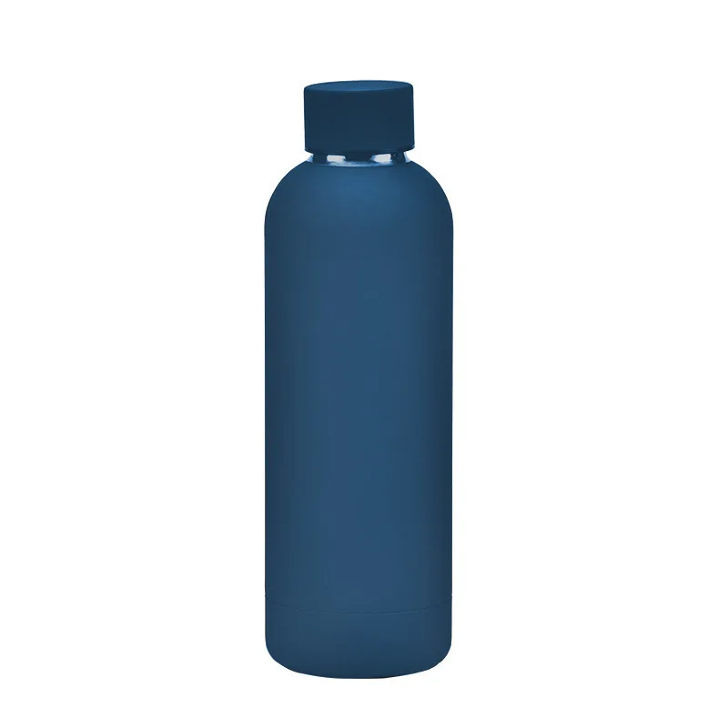Free Name Vacuum Flask Double-wall Insulated Stainless Steel Thermos Water Bottles Thermal Portable Cup For Sport 500ml