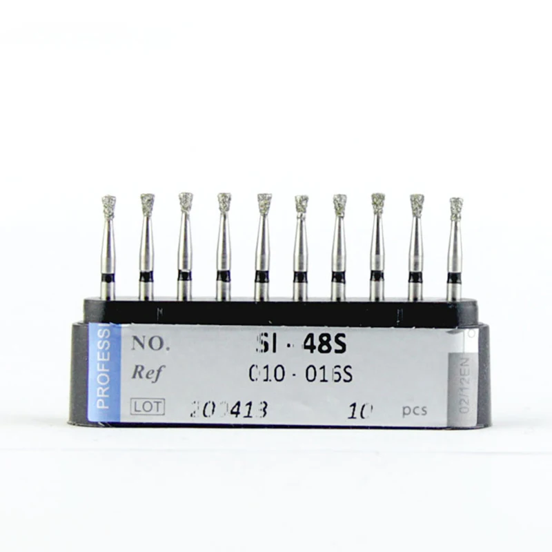 Lodden 10 stücke Dental Diamant bohrer 27 Größen 1,6mm für Hoch geschwindigkeit shand stück schwarze Ringe Super Grob werkzeuge Zahnmedizin Schleif bohrer,bohrmaschine – Detail 36