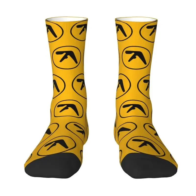 

Aphex Twin Fur Socks Men, Comfortable, Warm, 3D Printing, Electronic Music, Artist Crew Socks, unisex, Cute