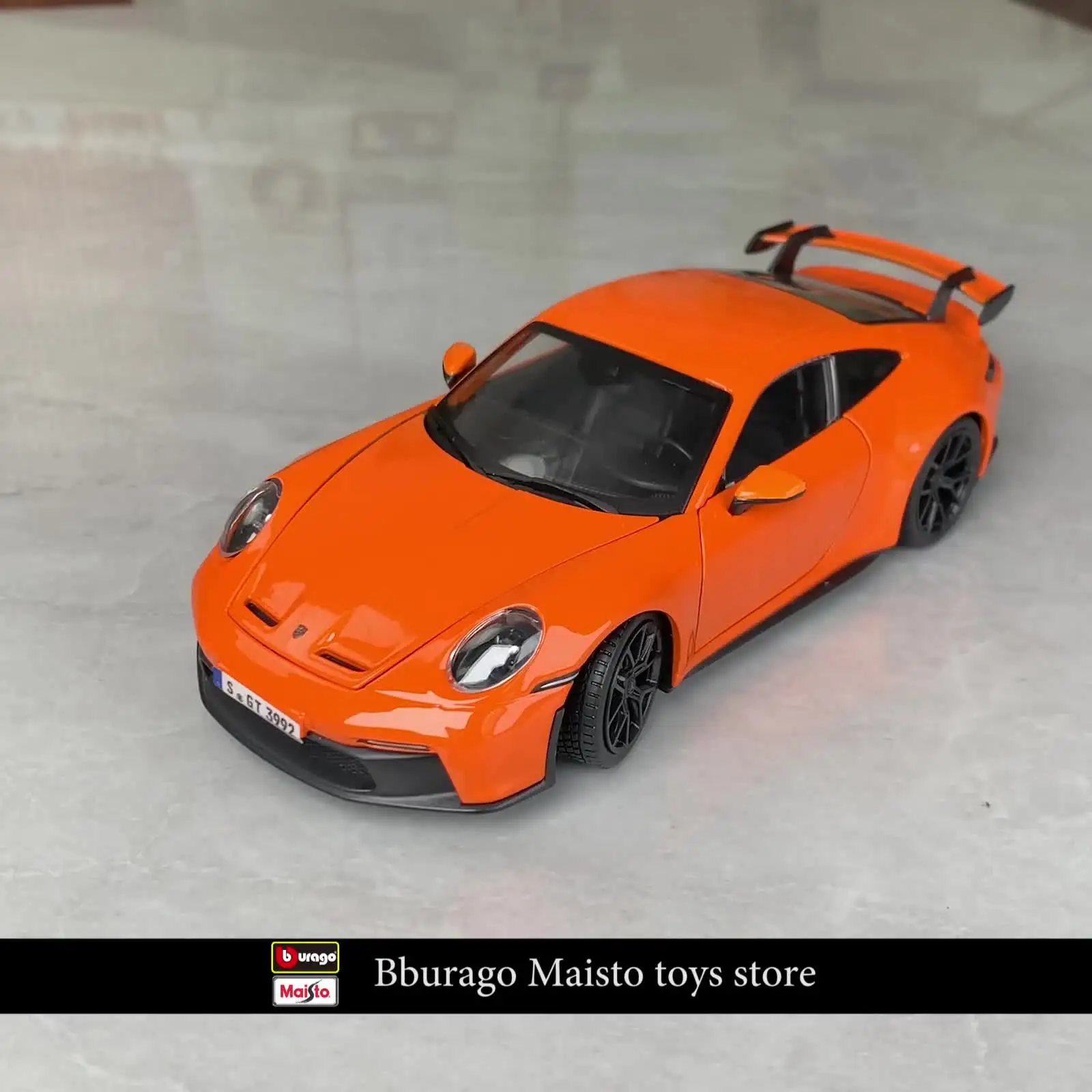Burago  ポルシェGT3 Bburago 1:24 ポルシェ 911 GT3 新合金高級車ダイキャスト