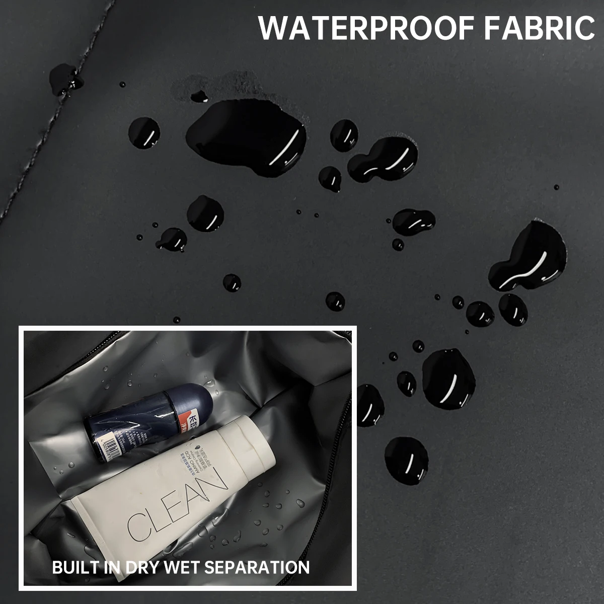 Travel Bag Men's Satchel Large-Capacity Short-Distance Travel Business Trip Boarding Bag Luggage Bag Lightweight Sports Shoulder Bag Men's Hiking Work Student Class