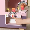 Kids Pretend Play Wooden Ice Cream Vending Cart Toy 4