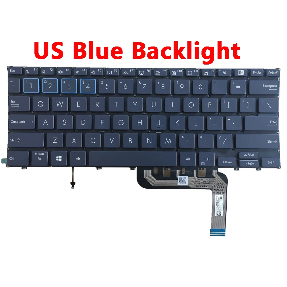 

N7402 US Backlight Keyboard for Asus ExpertBook Flip B7 N7402 0KNX0-1626US00 Notebook