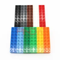 2x8 3pcs/lot big Brick DIY Classic Education Building Blocks Compatible With Lego Large Bricks plastic Toys For Children 4