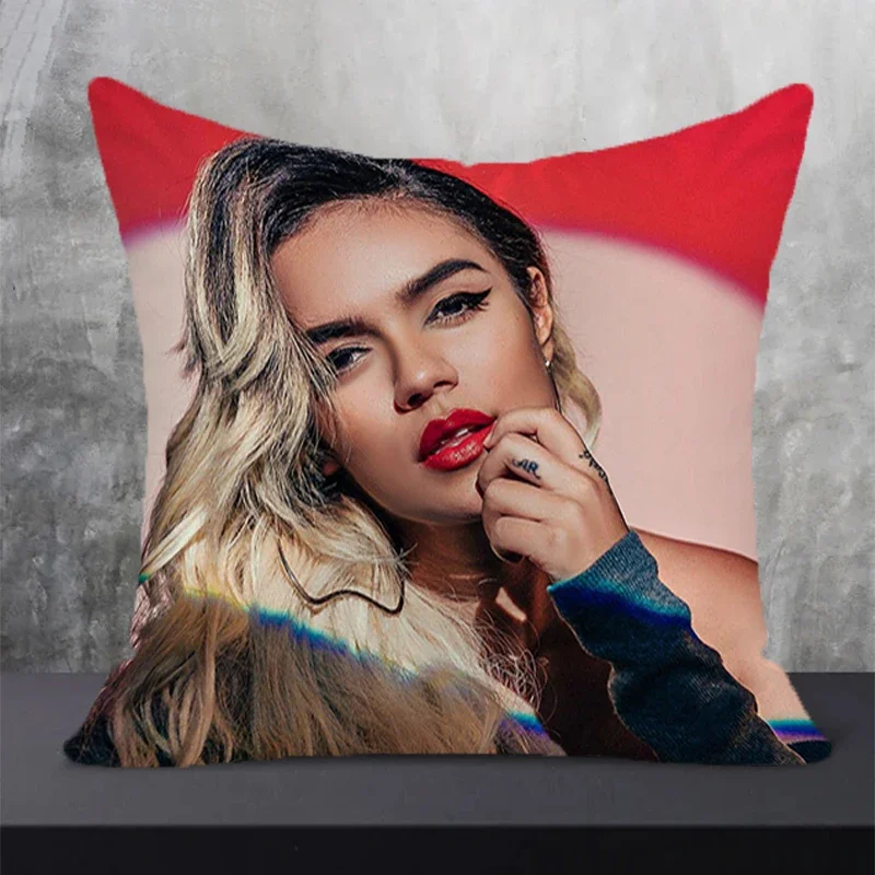 

KAROL G Pillows for Sofa Room Decor Cushion Cover Decorative Art Pillow Cases Furniture Pillowcase Cushions Covers Luxury Hugs