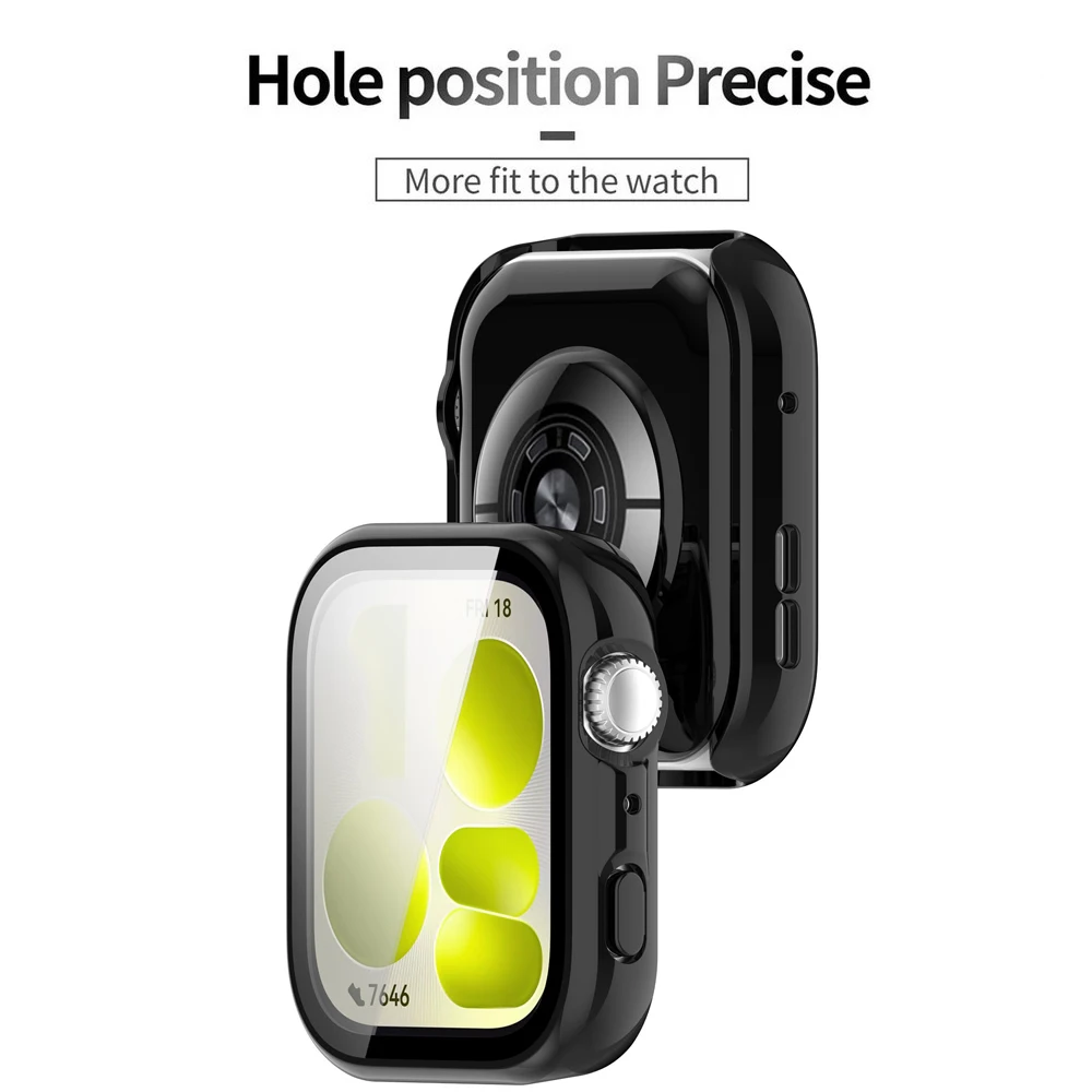 Premium Tempered Glass & PC Protective Case