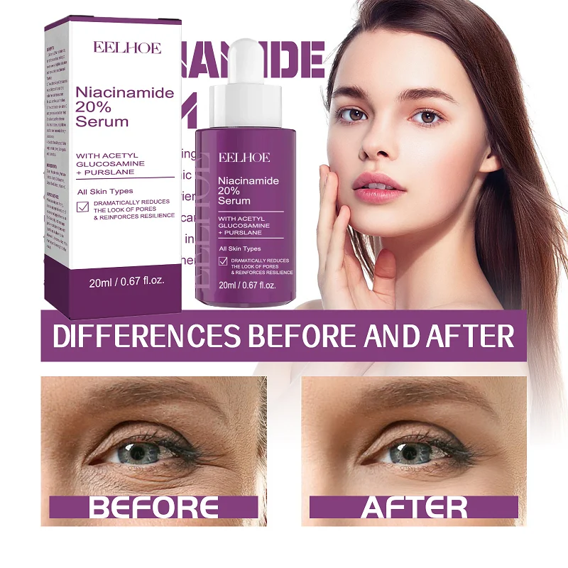 

Eelhoe Nicotinamide the Lifting Face Serum Facial Skin Care Lift Fade Spots Nasolabial Folds Wrinkles Delicate Pores Essence