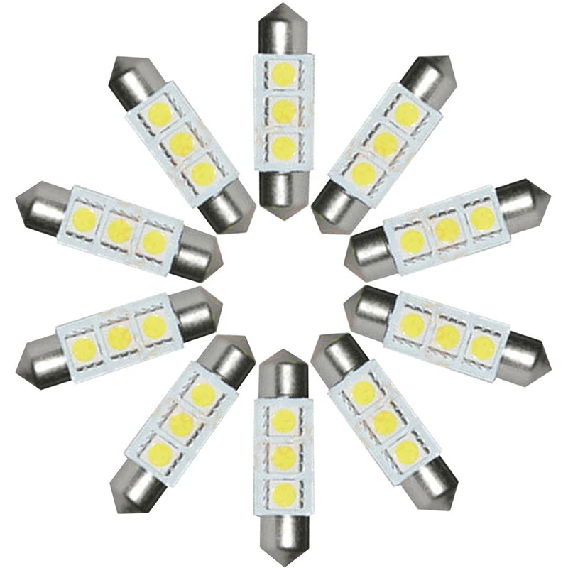 5050 佺 LED , CANBUS   , ڵ ׸ ȣ , 6418  , 3 LED, 36mm C5W, 4 