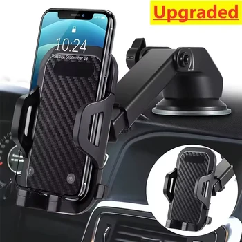Supporto per telefono da auto con staffa di supporto per smartphone a ventosa per iPhone Xiaomi Huawei Samsung Cell Mobile in auto