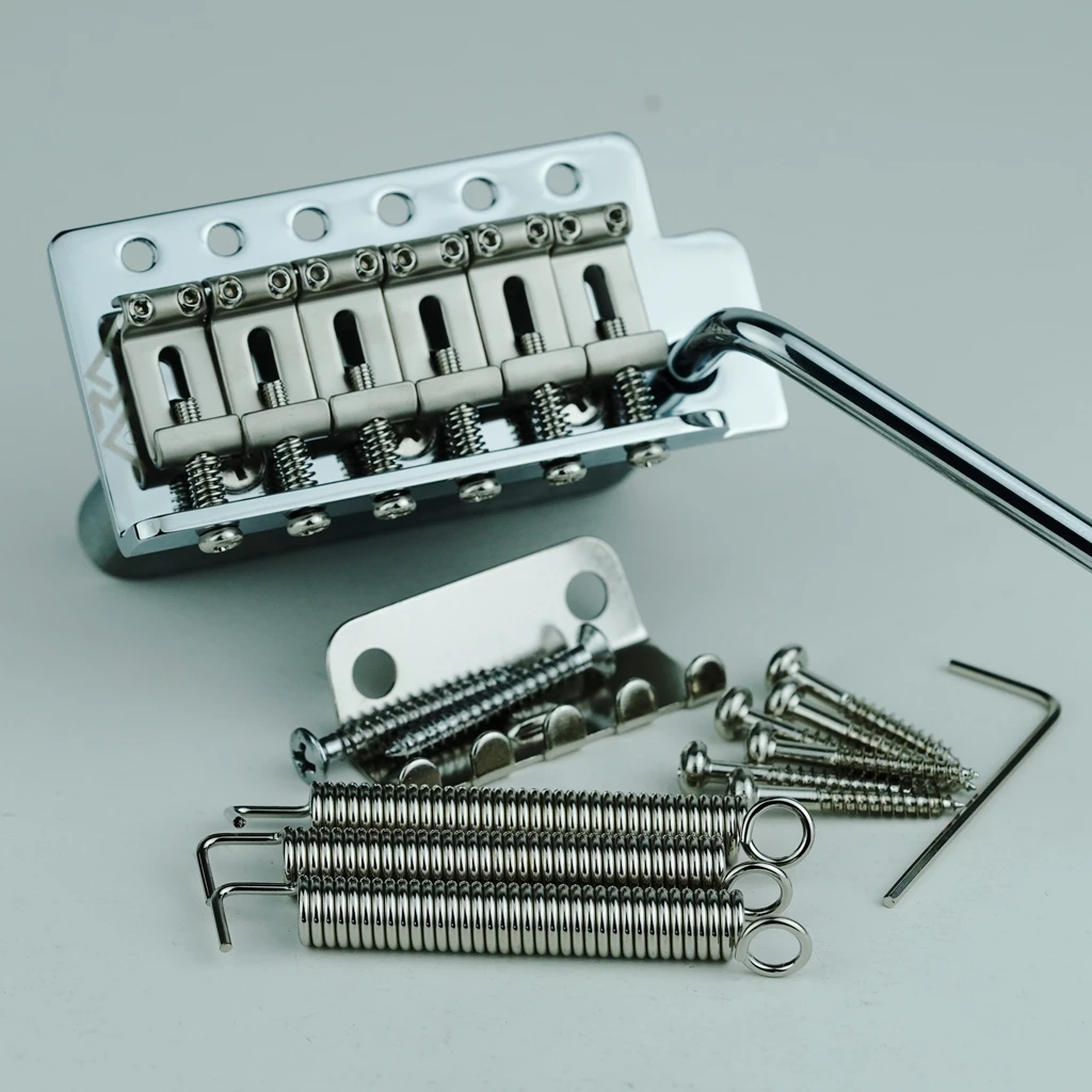 Tremolo-Bridge-System-For-Fender-Stratocaster-ST-Electric-Guitar-Chrome ...