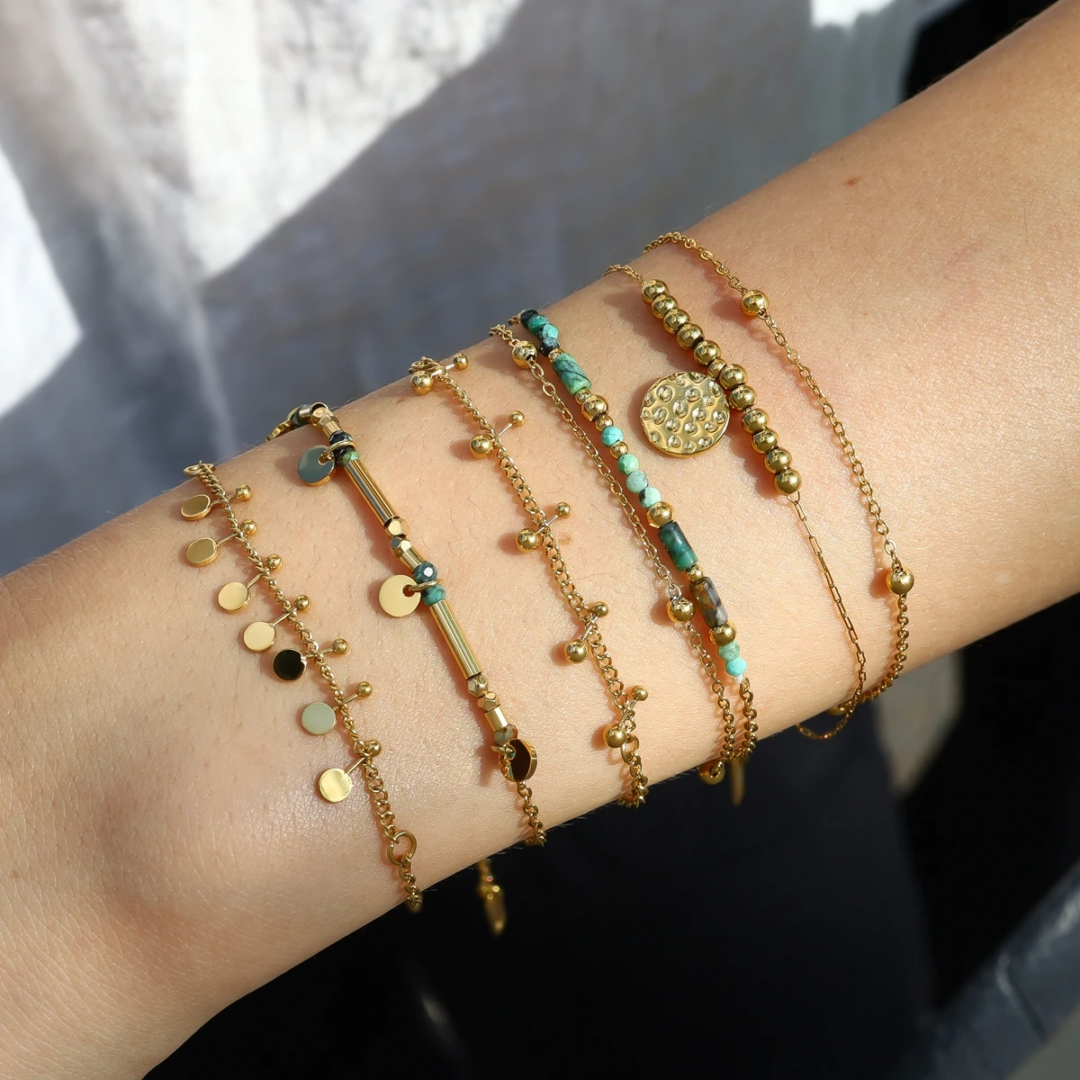 Ysl Free|stainless Steel Charm Bracelet For Women - Vintage