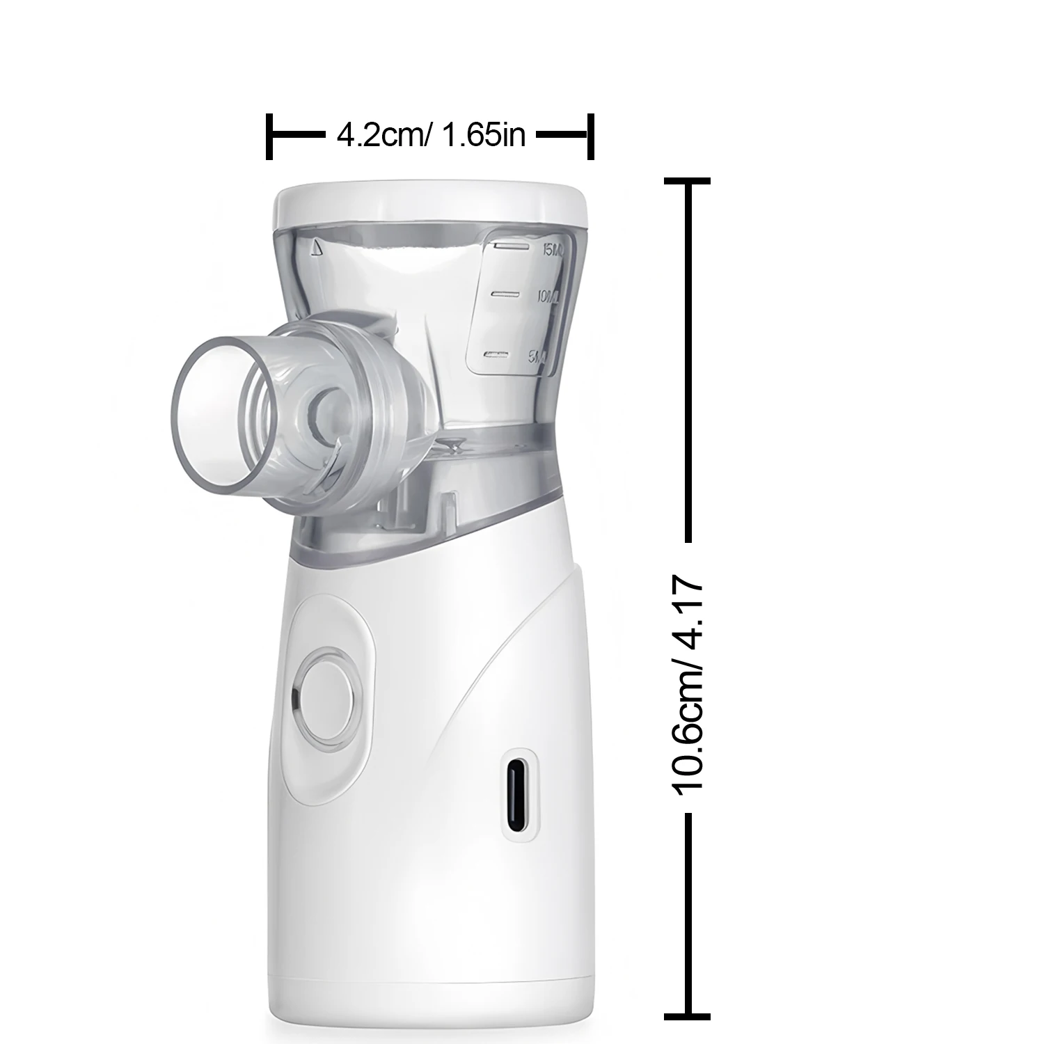 Rechargeable Mini Nebulizer Adjustable Portable Medical Silent Ultrasonic Inhaler Timing Steam Device Adult child mesh nebulizer medical nebulizer asthma inhaler spacer