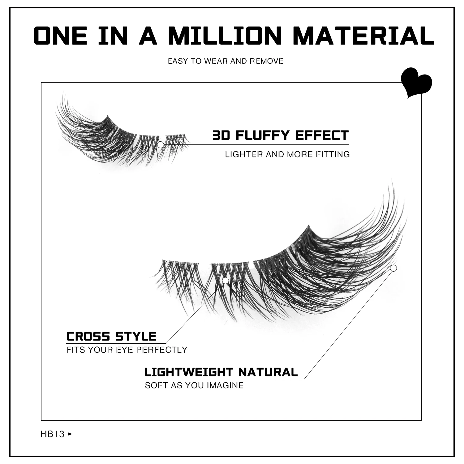 GROINNEYA False Eyelashes Cat Eye Lashes Natural Long Half Eye Lashes Short Wispy Clear Band Lashes 3D Faux Mink Lash Multipack 12 Sbdd874aeda034e11a0c0c4d95421212ds