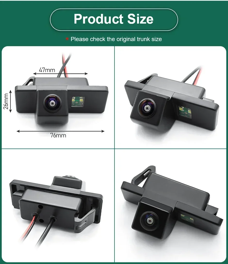 Telecamera Posteriore Per Nissan Juke, Qashqai, Pathfinder, Navara - CCD, Visione Notturna, IP68, Con Cavo 6m